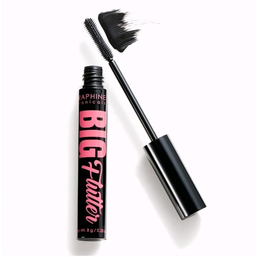 Seraphine  Botanicals BIG Flutter Waterproof Lifting Mascara ONYX Sealed